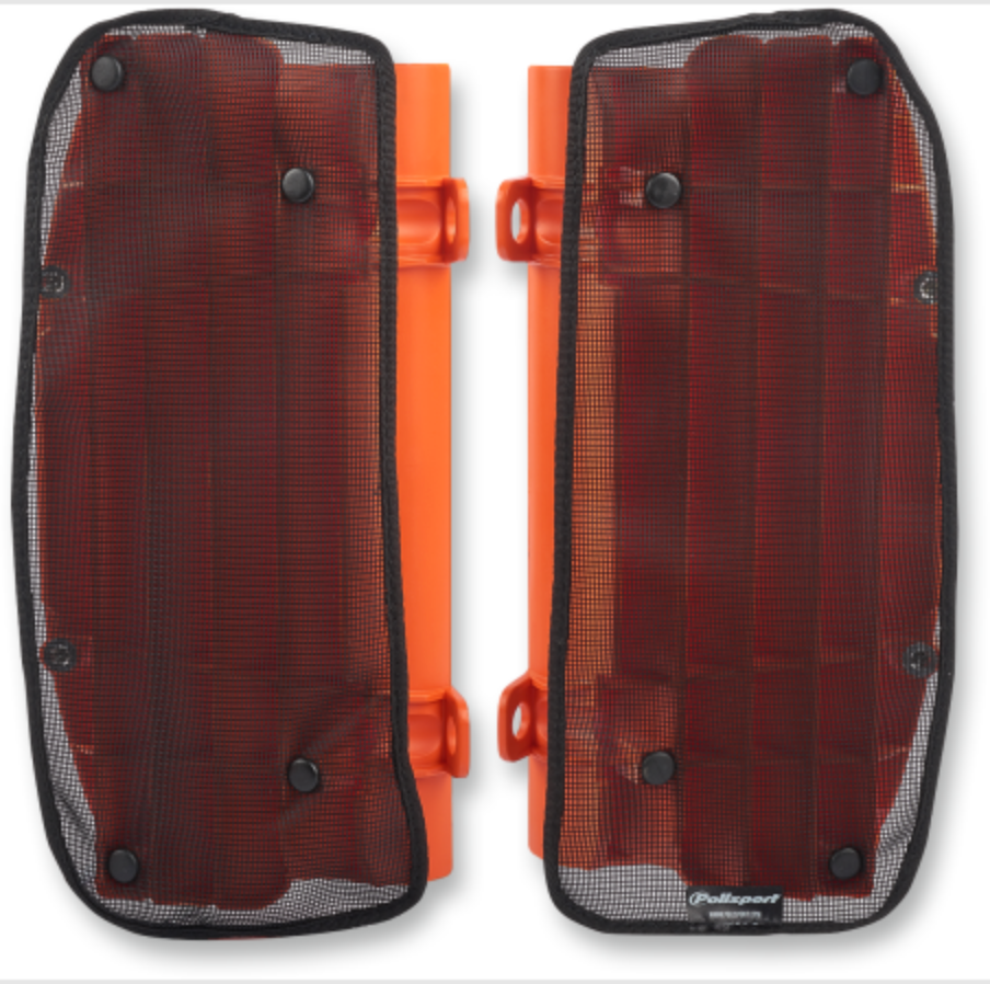 Polisport Mesh for Radiator Louvres Grills Black For KTM XC-W 150 2017-2018
