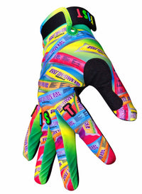 Fist Cold Poles Yellow Youth Gloves Motocross MTB Quad