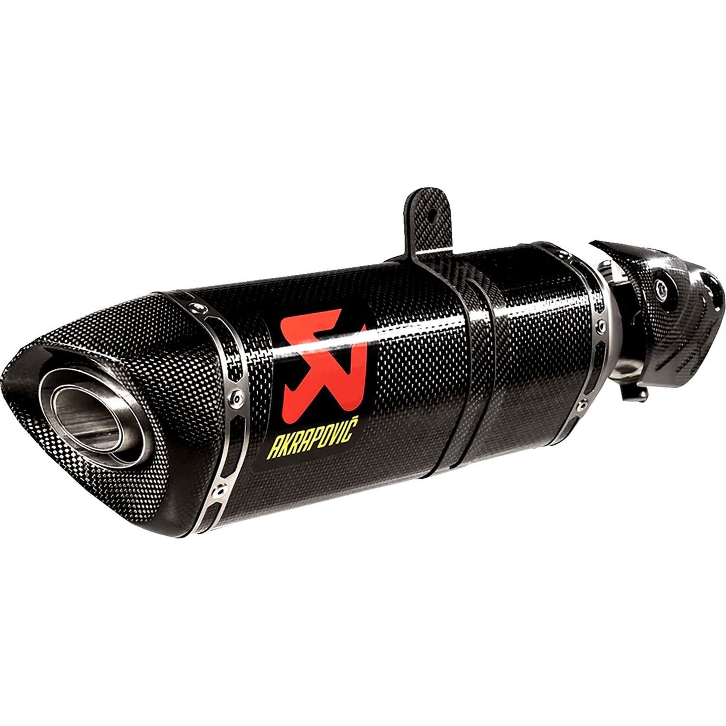 Akrapovic Carbon Fiber Line Slip On Silencer For Kawasaki ZX-6 R 636 ABS Ninja 2013-2026