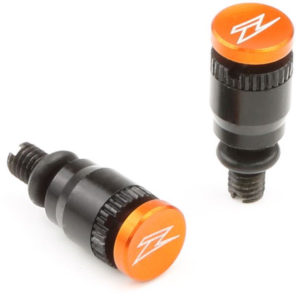 Zeta Racing Fork Top Bleeder S-Type White Power WP Orange  ZE91-1427