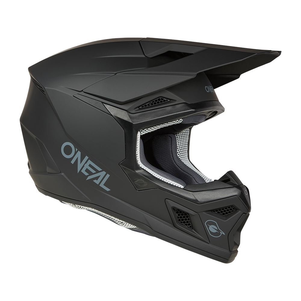 O'Neal 2025 Motocross Helmet 3SRS Youth Solid Black