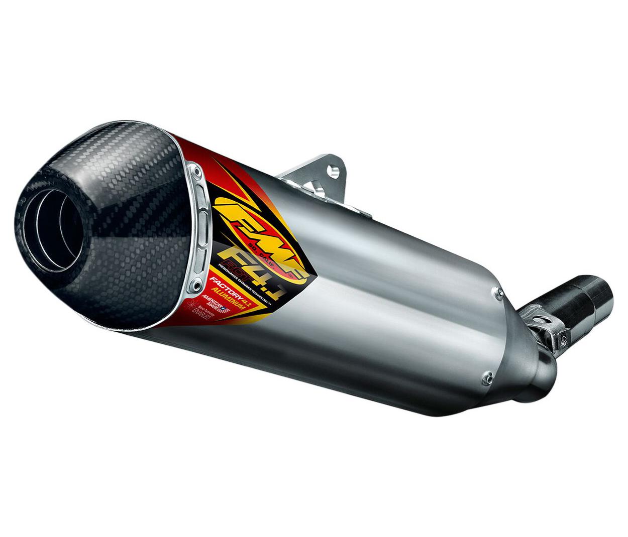 FMF Factory 4.1 RCT Slip-On Carbon End Exhaust Silencer For KTM XC-F 450 2009-2015