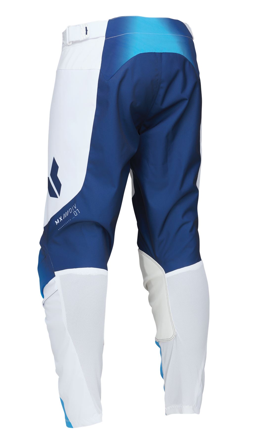 Thor 2026 Motocross Race Pants Launchmode Storm White Blue