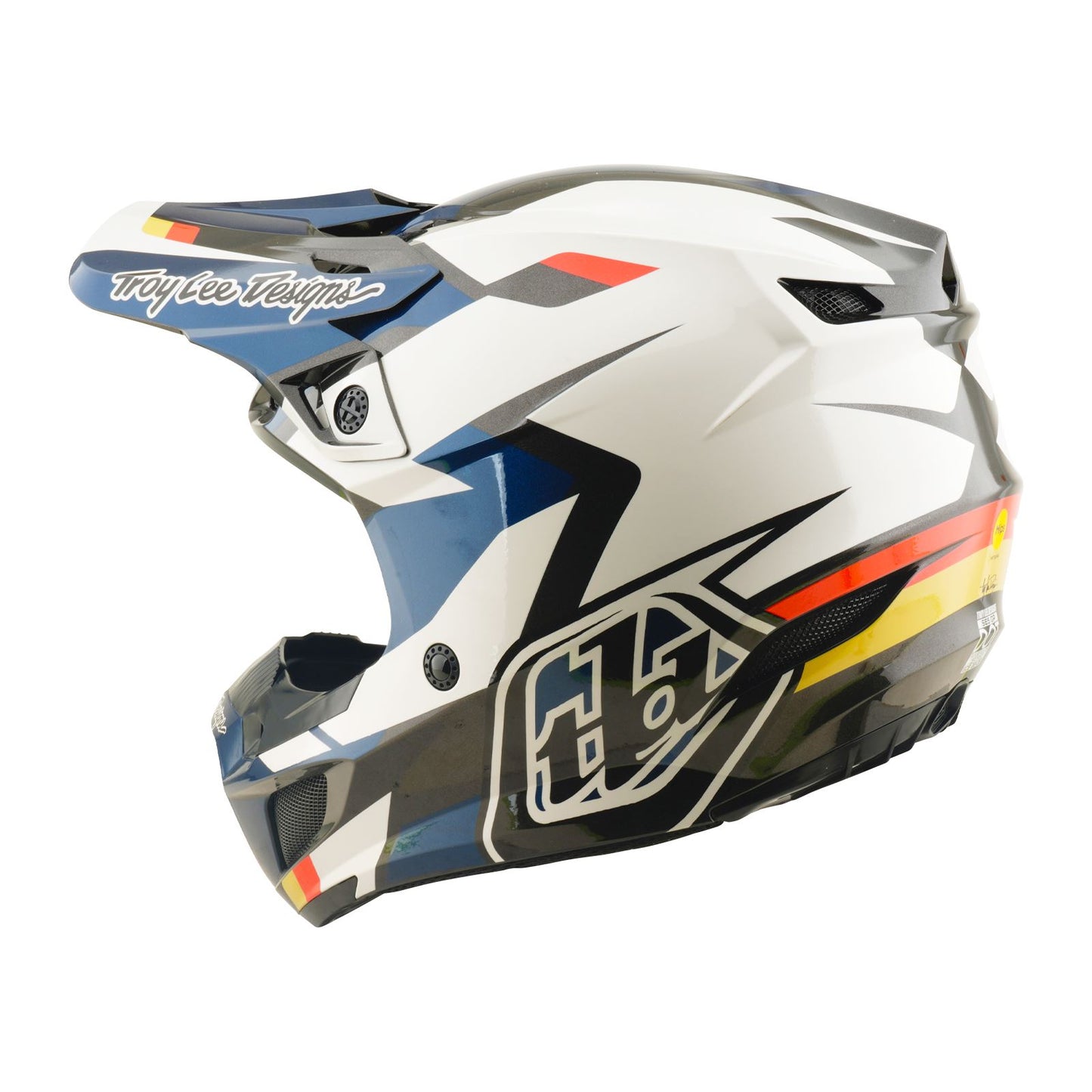 Troy Lee Designs Spring 2026 MX SE5 Polycarbonate Roamer Helmets Blue