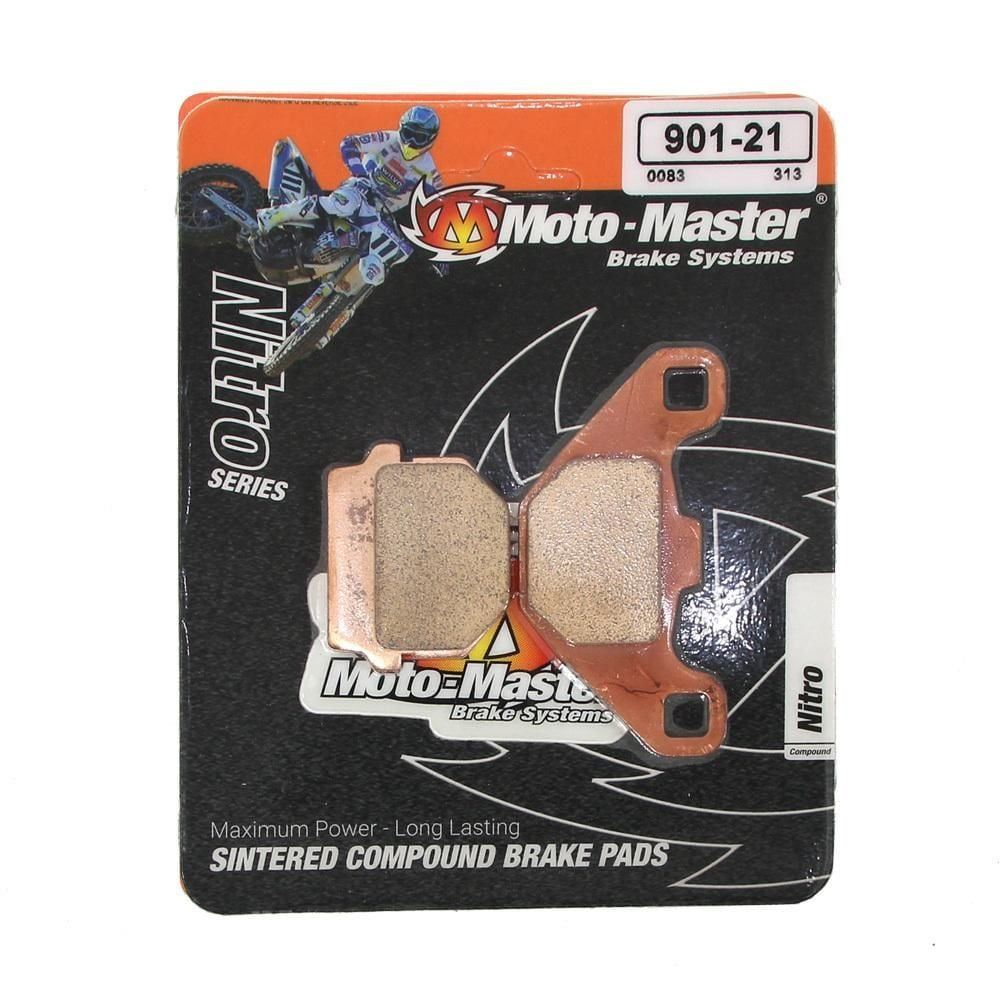 Moto-Master Rear Nitro Sintered Brake Pads For Suzuki RM 85 L 2002-2004