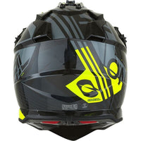 O'Neal 2025 Motocross Helmet 2SRS Rush Grey Yellow