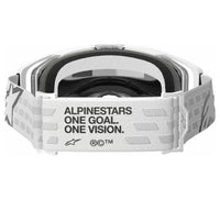 Alpinestars 2025 Goggles Vision 8 Corp White Mirror Silver