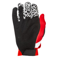 Fly Racing 2026 Motocross Gloves Pro Lite DBK  Black White Red
