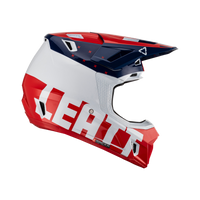 Leatt 2023 Helmet Moto 7.5 V23 Royal with 4.5 Goggles & Helmet Bag