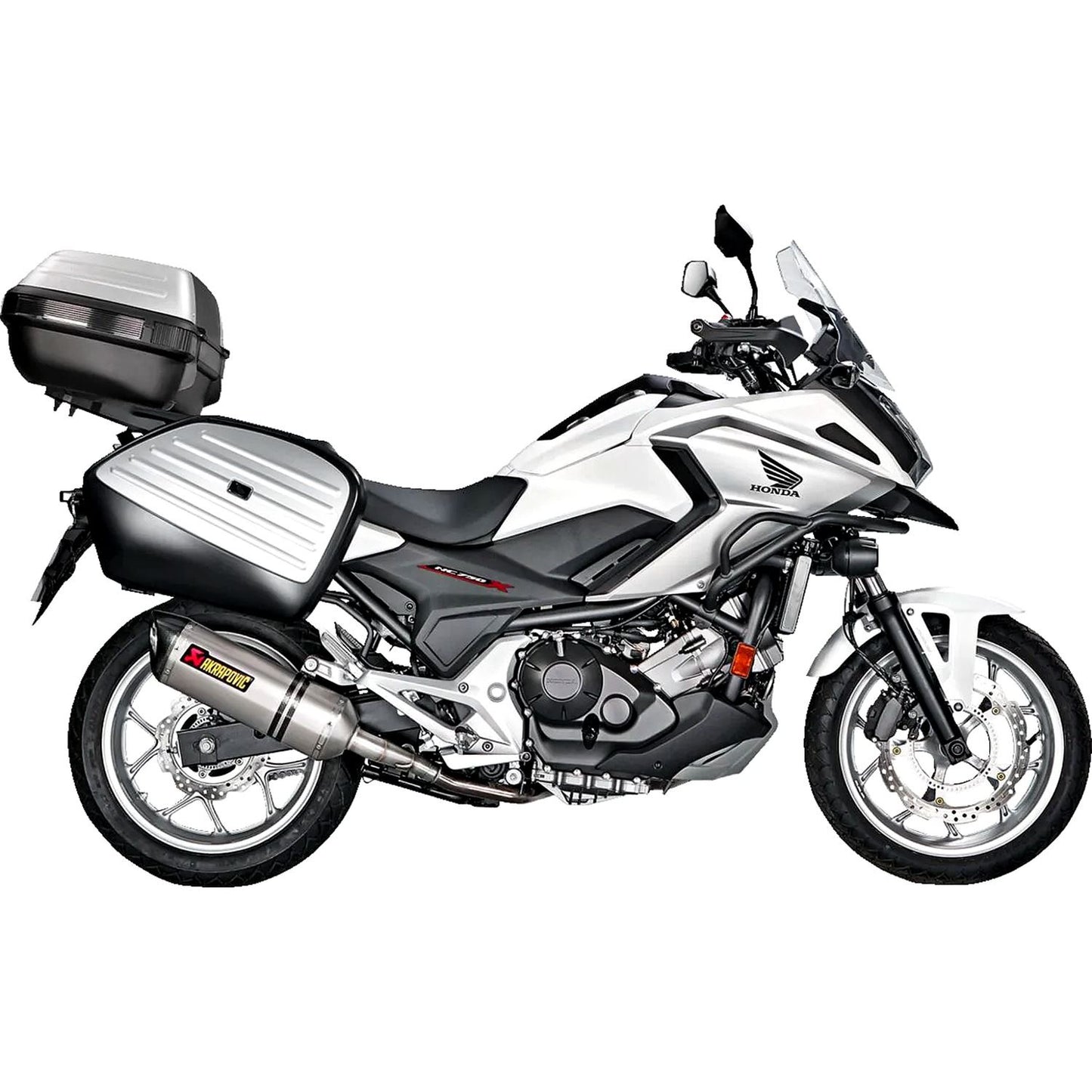 Akrapovic Titanium Line Slip On Silencer For Honda NC 750 D ABS Integra S DCT 2014