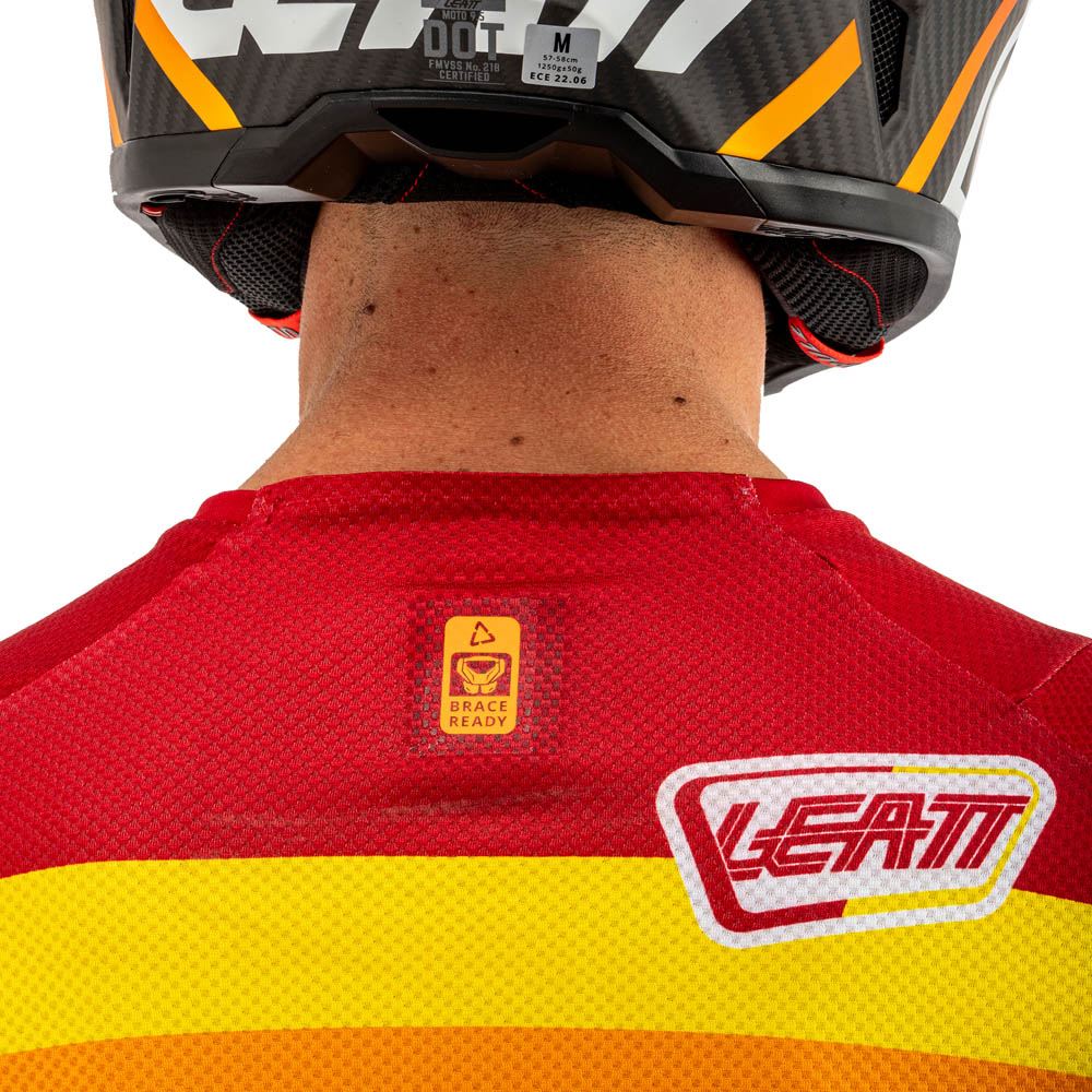 Leatt 2025 Motocross Combo Kit 4.5 Lite Pitboard Ruby