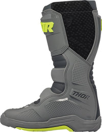 Thor 2024 Youth Blitz XR Grey Charcoal Motocross Boots