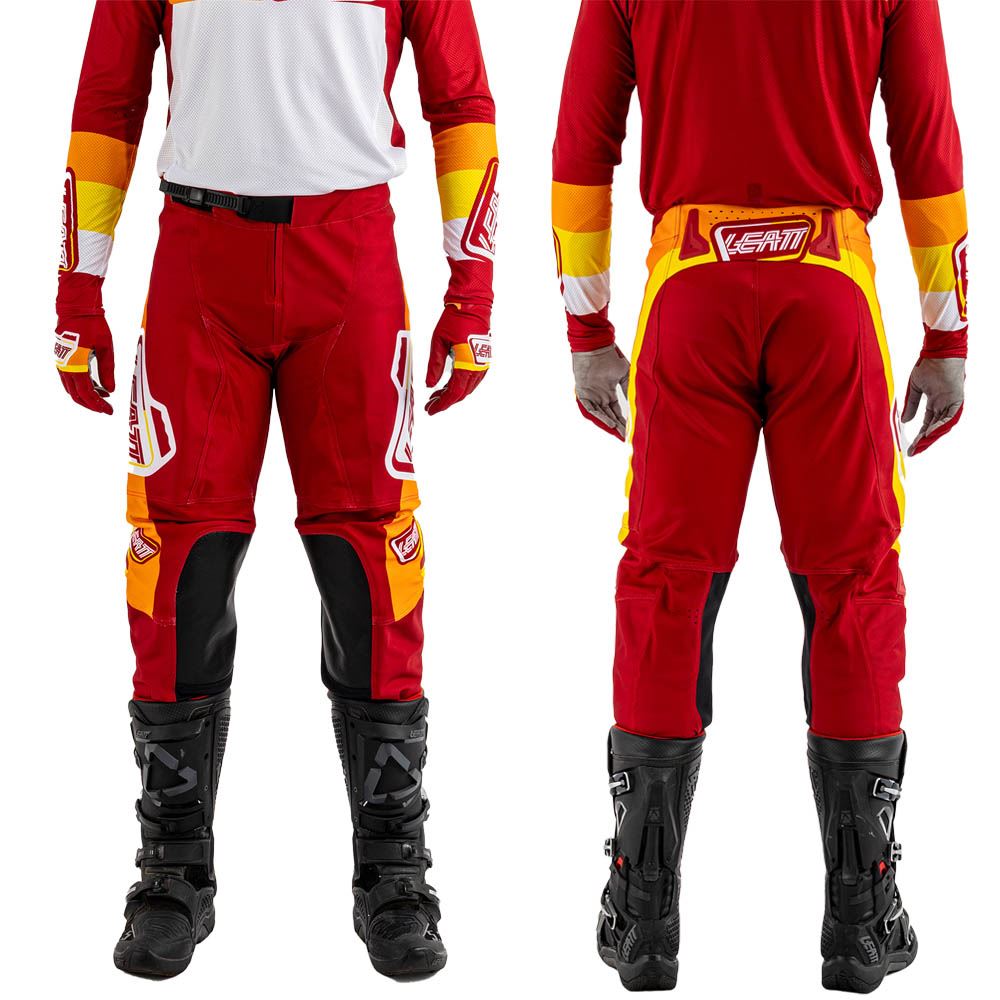Leatt 2025 4.5 Motocross Pants Pitboard Ruby