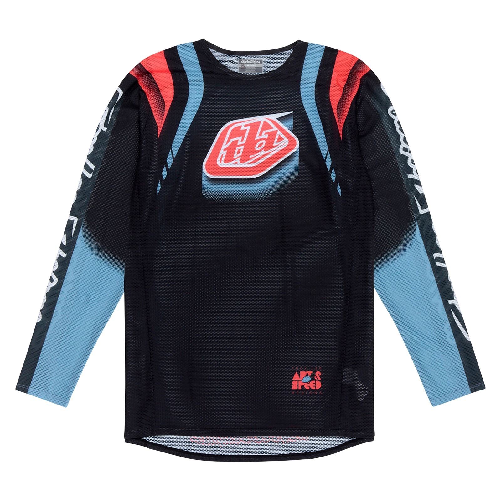 Troy Lee Designs Spring 2025 MX Jersey SE PRO AIR Swarm Jersey Black Smoke