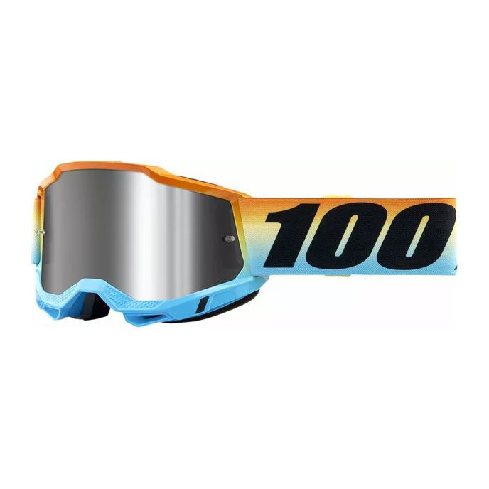100% MX Goggles Accuri  2 Youth Sunset Silver Mirror