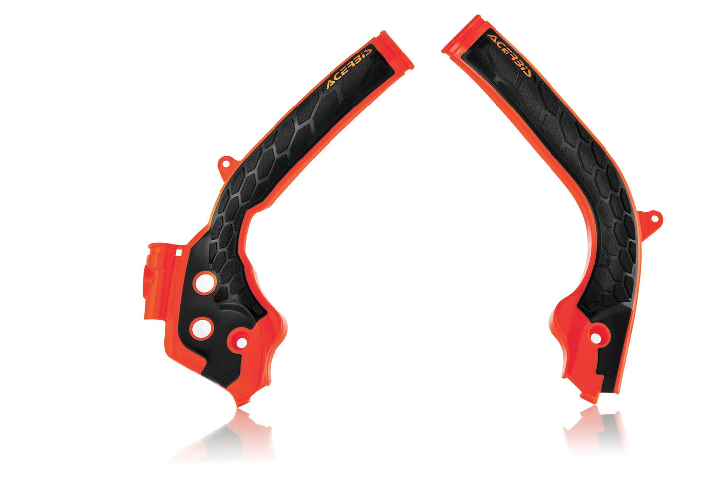 Acerbis X-Grip Frame Protector Guards Orange 016 For KTM XC-W 150 TPI 2019