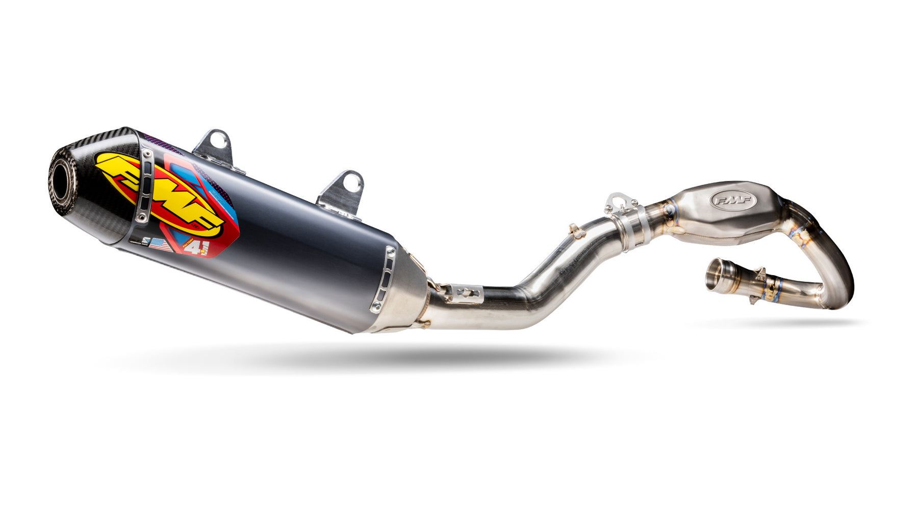 FMF Exhaust System Factory 4.1 RCT Megabomb Carbon For Kawasaki KX 450 2024-2025