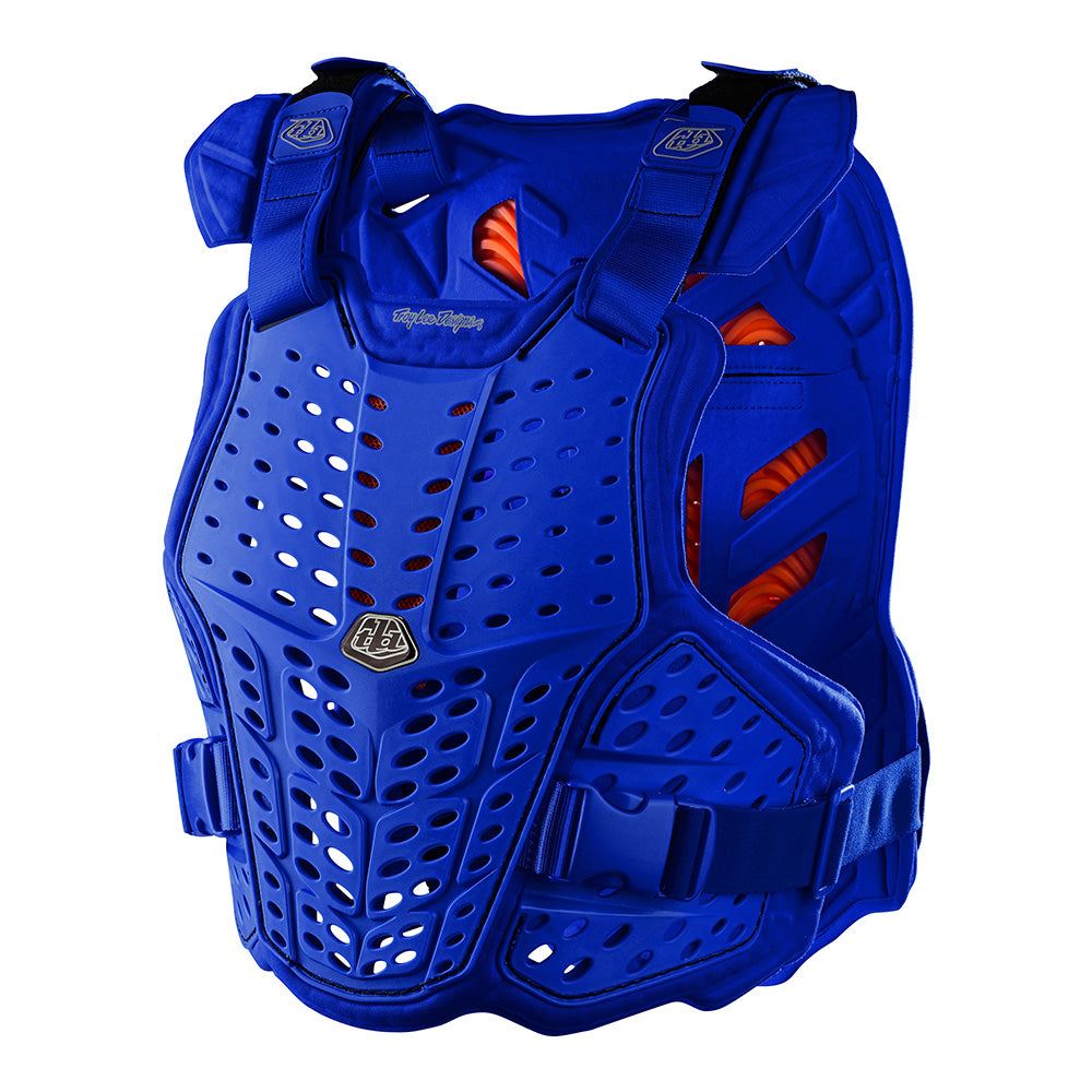 Troy Lee Designs 2025 Rockfight CE Solid Blue Chest Protector