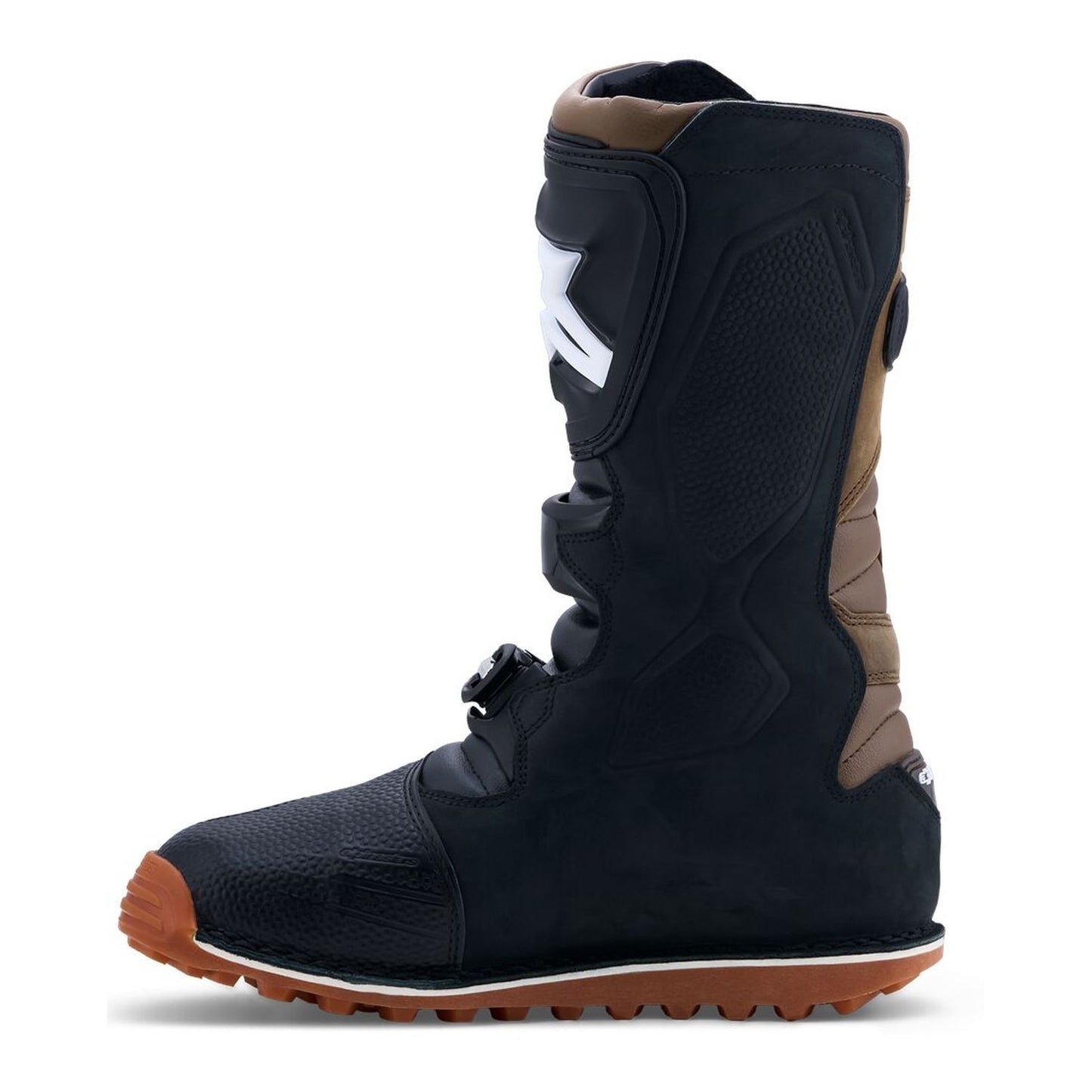 Alpinestars 2027 Tech-T Trials Boots Brown Black Gum