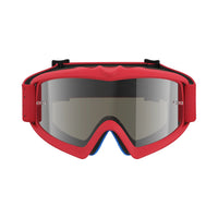 Alpinestars 2027 Youth Vision Vesta MX Goggles Red Flo Chrome Mirror Silver