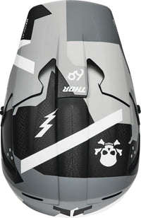Thor MX Spring 2026 Helmet Reflex Sport Carbon Brave Grey White