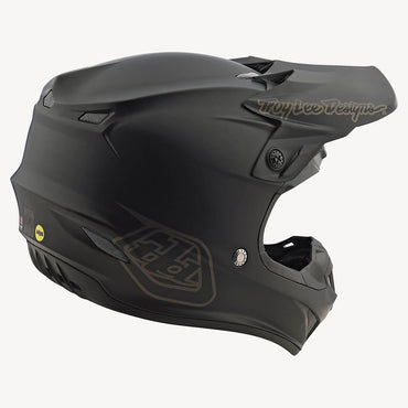 Troy Lee Designs 2025 Youth SE4 Polyacrylite Helmet W/MIPS Midnight Black