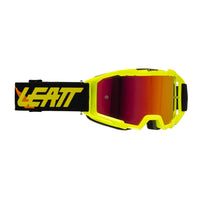 Leatt 2025 Motocross Goggles Vizion 3.5 Iriz Lime - Red Lens