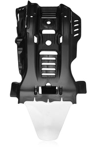 Acerbis Black White Skid Plate For Gas Gas EC 250 2021-2023