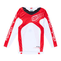 Troy Lee 2026 Motocross Jersey GP Pro Frames White Red