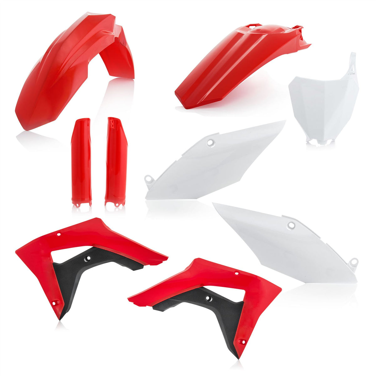 Acerbis Full Plastic Kit Standard Red Blue For HONDA CRF 450 RX 2017-2018