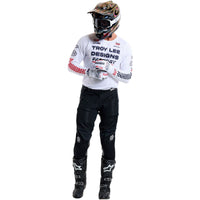 Troy Lee Designs Spring 2025 MX Combo Kit GP PRO AIR Factory White Black