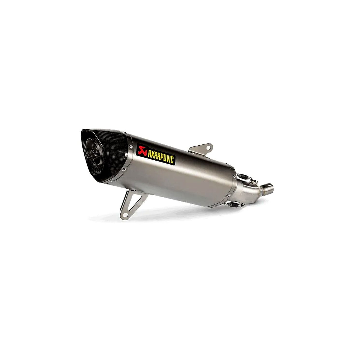 Akrapovic Stainless Steel Line Slip On Silencer For Yamaha MW 125 ABS Tricity 2021-2023
