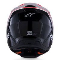 Alpinestars 2026 SM3 Radium Motocross Helmet Black Red Flo White