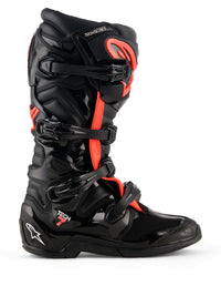 Alpinestars 2026 Tech 7 MX Boots Black Red Flou