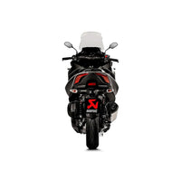 Akrapovic Stainless Steel Line Slip On Silencer For Yamaha MW 300 ABS Tricity 2020-2024