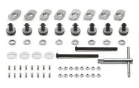Kappa Bike Luggage K’FORCE MONOKEY Full Luggage System Silver For Aprilia Tuareg 660 ABS 2021-2024
