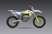 Yoshimura RS-12 Full Exhaust System Stainless Steel Aluminium Carbon Cap For KTM SX-F 350 2019-2022