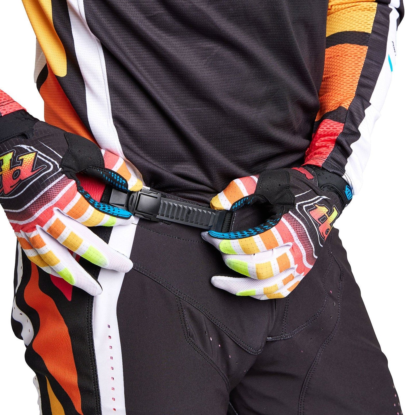 Troy Lee Designs 2025 SE Pro Wavez Black Multi Race Pants