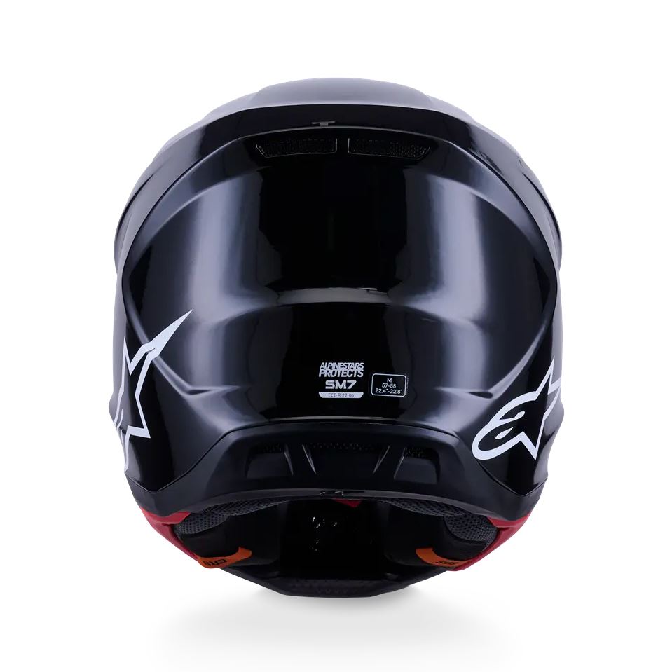 Alpinestars 2026  Motocross Helmet Black Glossy