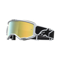 Alpinestars 2027 Vision 5 Rora MX Goggles Black White Mirror Gold