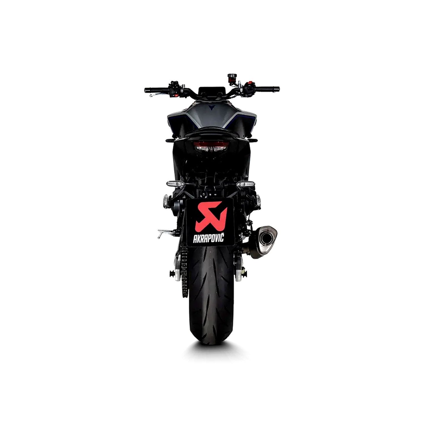 Akrapovic Titanium Black Racing Line Full Exhaust System For Yamaha MT-09 ABS Y-AMT 2025