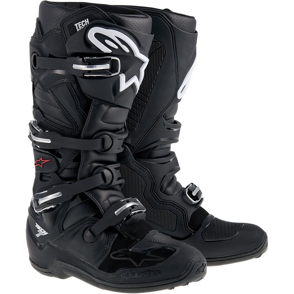 Alpinestars 2024 Tech 7 Motocross Boots Black