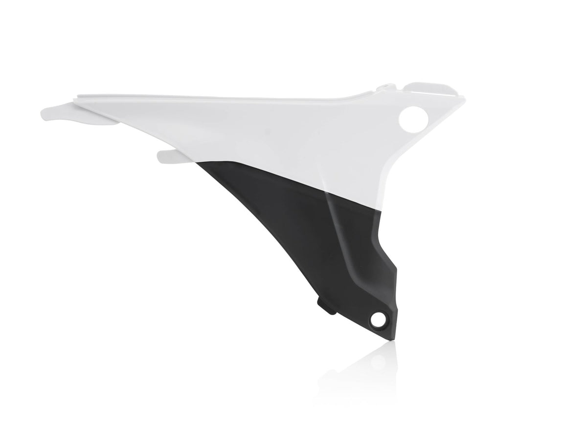 Acerbis Air Box Covers White Black For KTM EXC-F 500 2014-2016