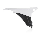 Acerbis Air Box Covers White Black 0017202.237