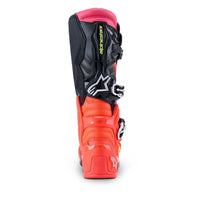 Alpinestars 2026 Tech 7 MX Boots Black Red Flo Pink Flo