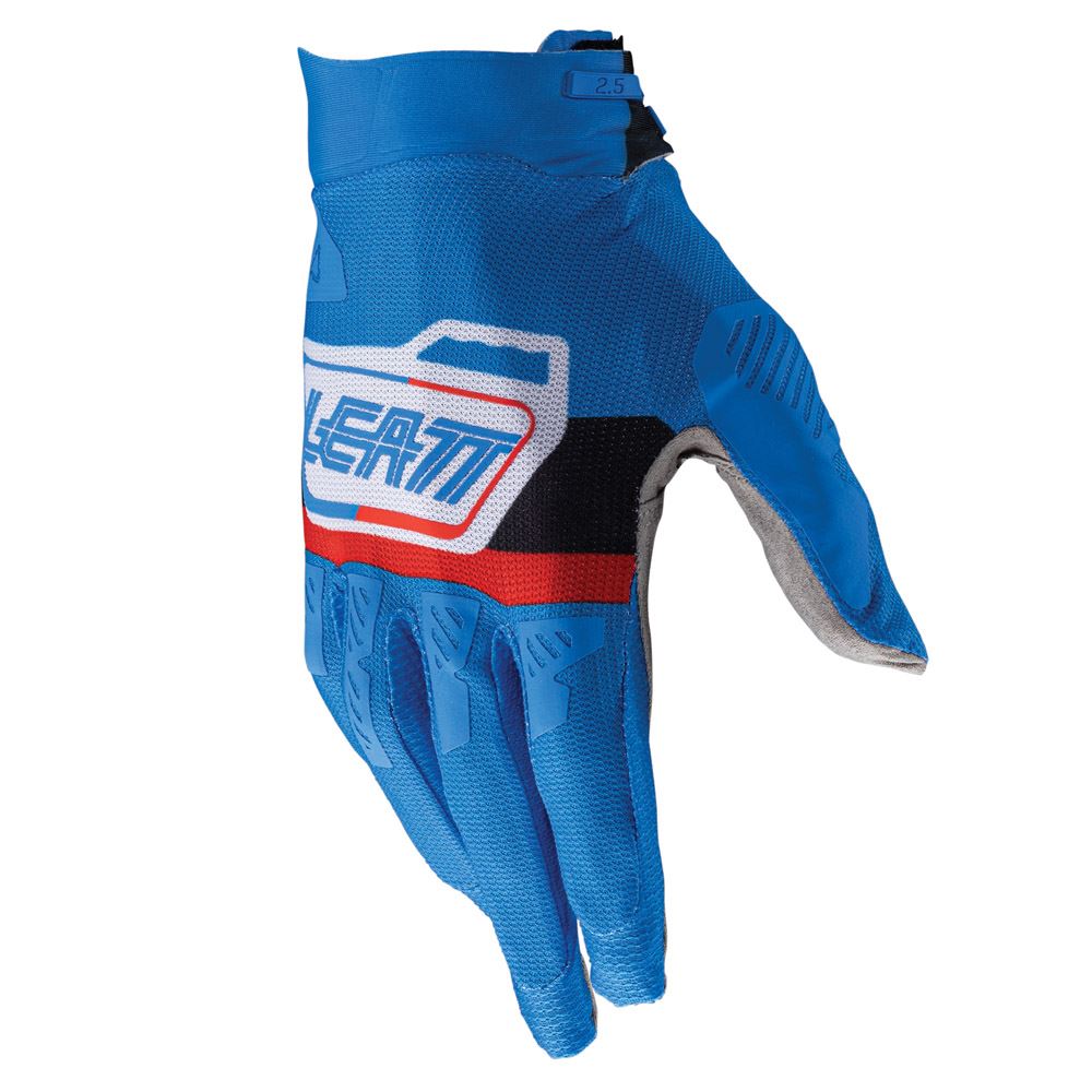 Leatt 2025 Motocross Gloves 2.5 X-Flow Pitboard Royal