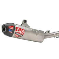 Yoshimura RS-12 Slip On Stainless Steel Carbon Cap For Motocross Enduro Motorcycles