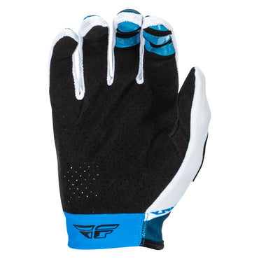 Fly Racing 2026 Motocross Gloves Lite Youth  Blue White