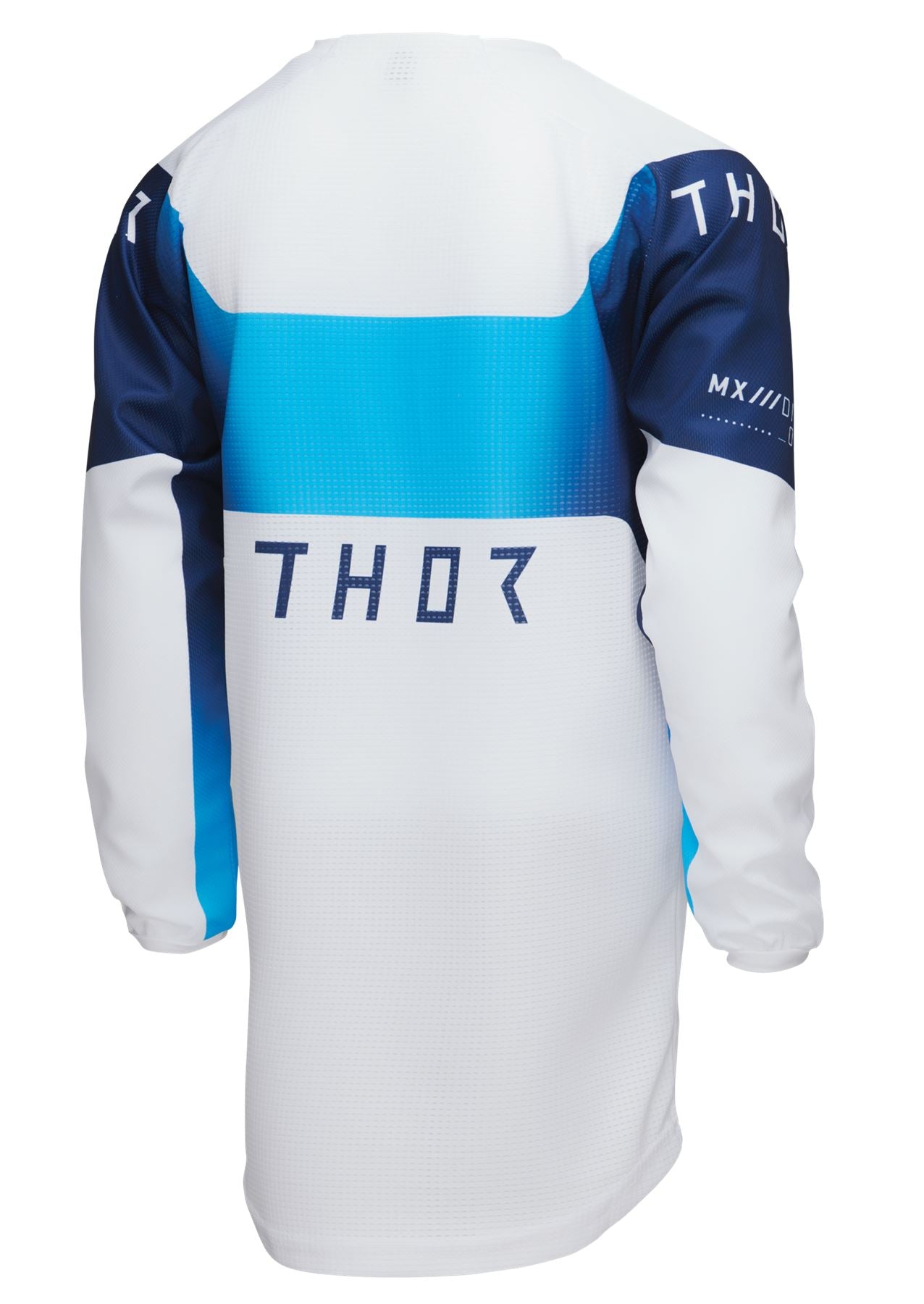 Thor 2025 Motocross Jersey Youth Launchmode Storm White
