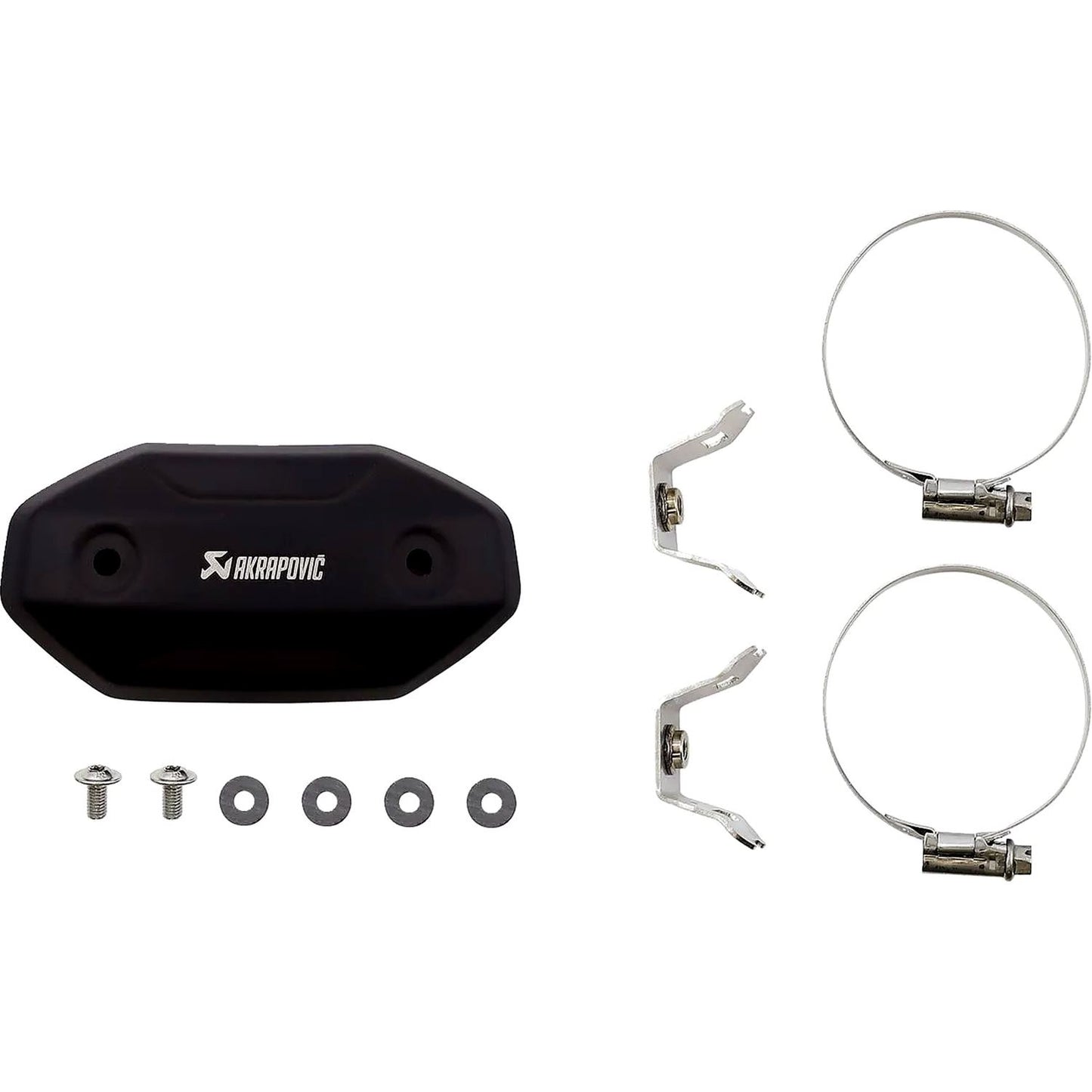 Akrapovic Stainless Steel Exhaust Heat Shield For Triumph TRIDENT 660 ABS Triple Tribute Edition 2025-2026